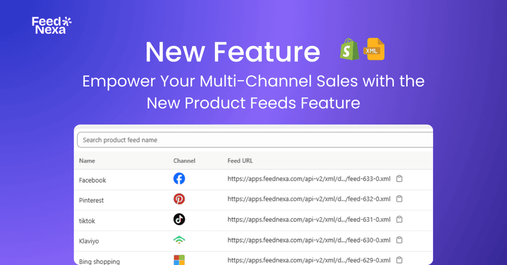 Cover image for Empower Your Multi-Channel Sales with the New Product Feeds Feature