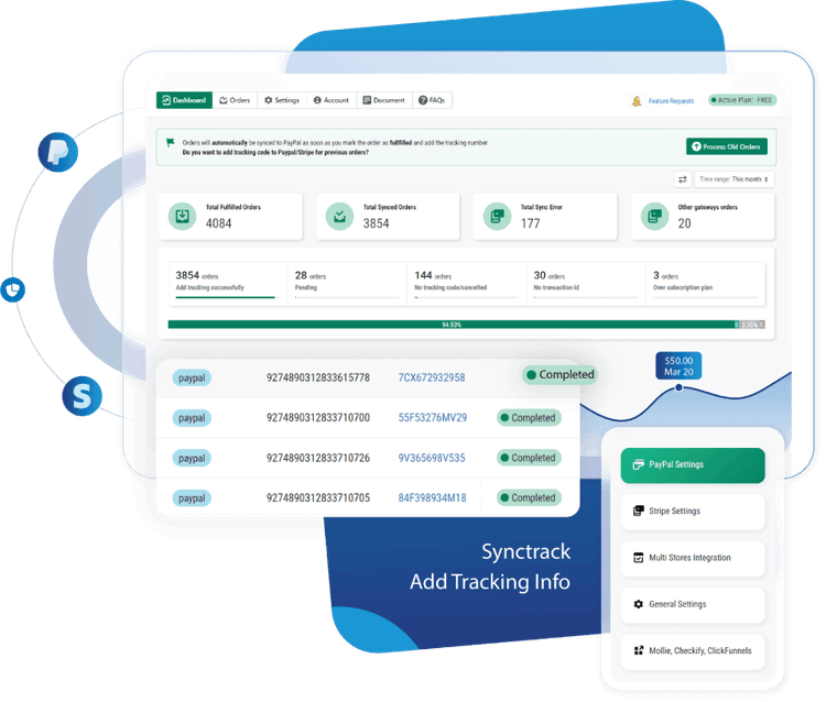 Cover image for Matching courier name to Paypal – an easy way to track your order