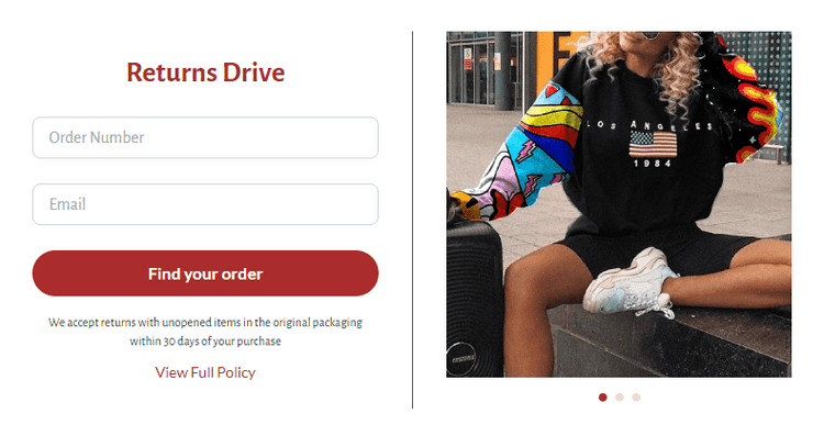 Cover image for Synctrack Returns – automate your return process in a few easy steps
