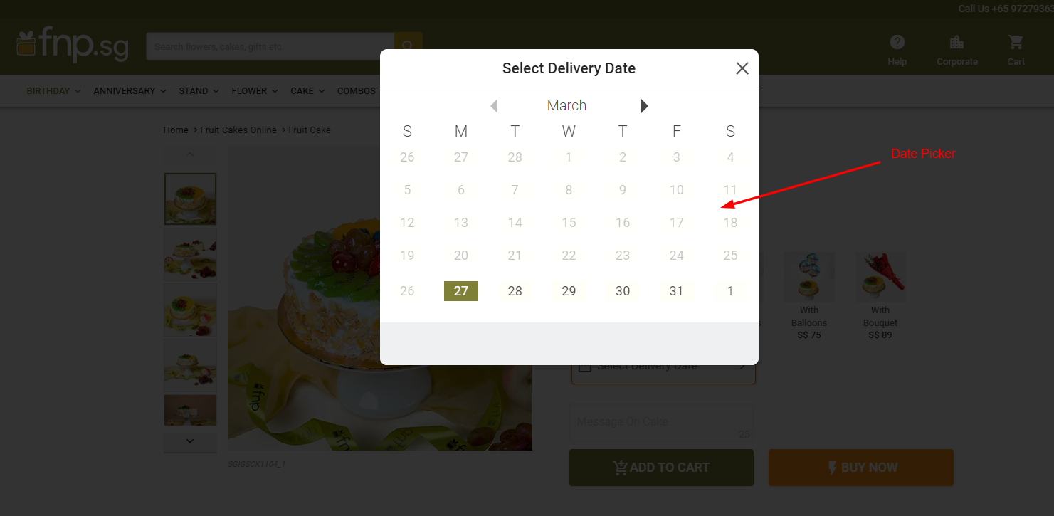 Order Delivery Date Picker, Store Pickups, Timeslots - Bloom