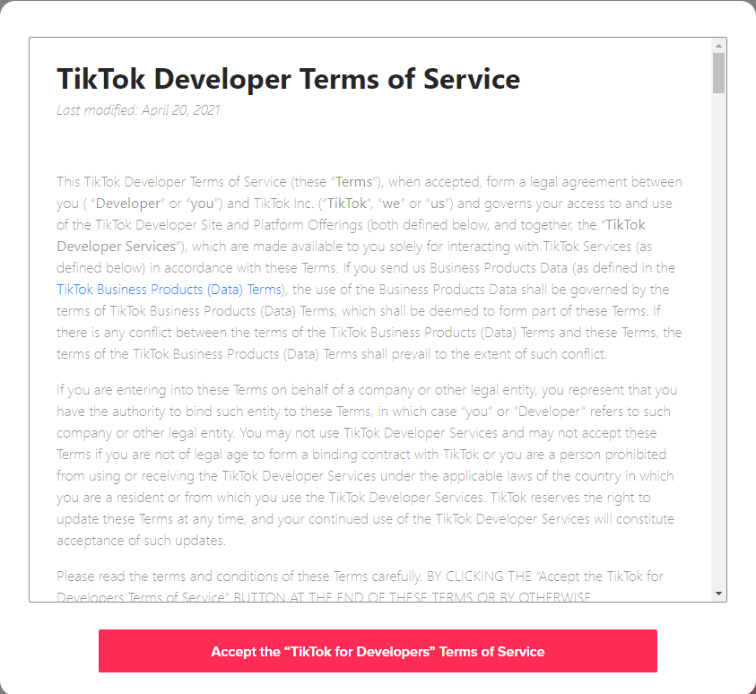 Tips to get and use TikTok API step by step 