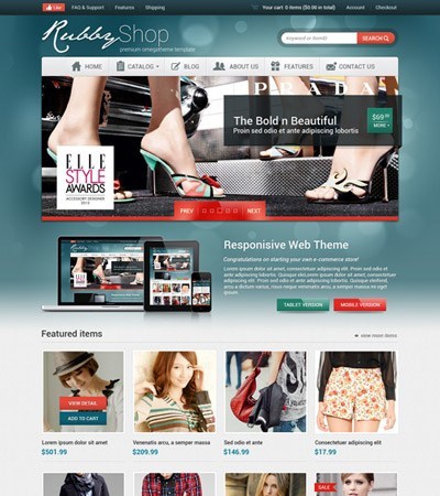 OT Rubby Shop - Online Shopping Joomla! Virtuemart Template