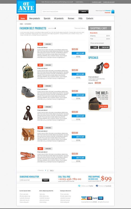 category page