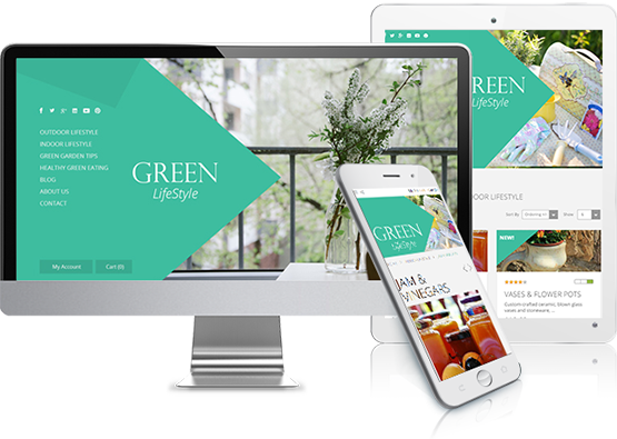 OT GreenLiving - Bright and colorful Wordpress Gardening Theme