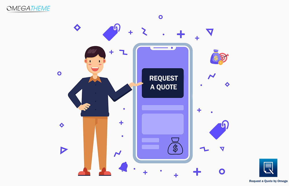 Why you use request a quote as a main button on Shopify store